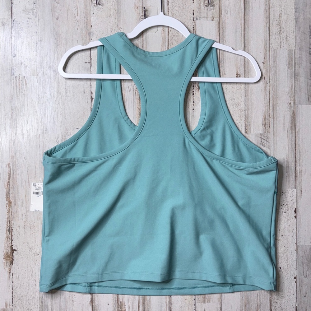 Women's Teal Sports Tank - Picture 5 of 6